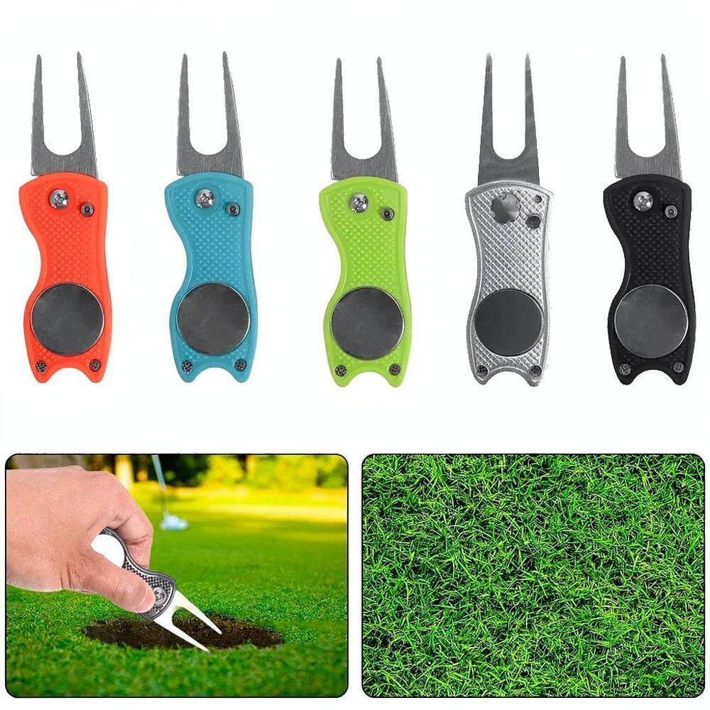 Compact Golf Divot Repair Fork - đánh giá và giá Golf Equipment Essentials
