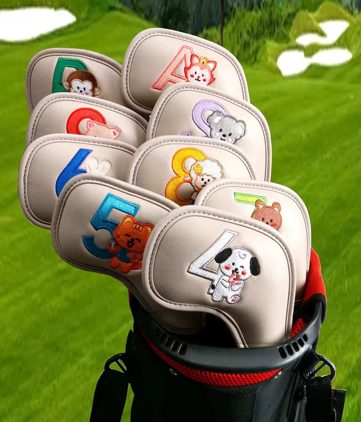 9Pcs Cute Cartoon Animal Golf  - đánh giá và giá Golf Equipment Deals